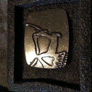 *BNIB* Moranse skull belt buckle